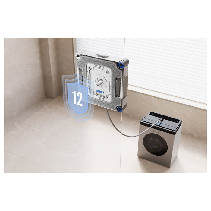 ECOVACS WINBOT W3 OMNI Silver/White