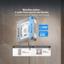 ECOVACS WINBOT W3 OMNI Window Cleaning Robot Plata y Blanco