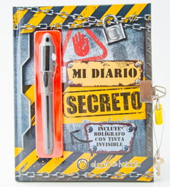 GATO DE HOJALATA Mi Diario Secreto 2 (Gris)