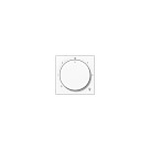 Jung A1749BFWW Cubierta para termostato Blanco