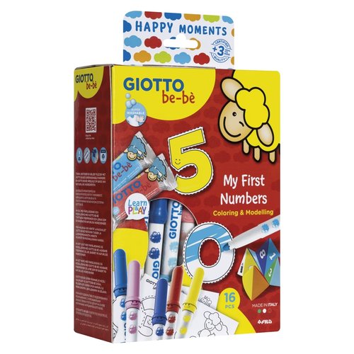 Set Juego Giotto Bebe Happy Moments My First Number (Set de 4) Set Juego Giotto Bebe Happy Moments My First Number (Set de 4)