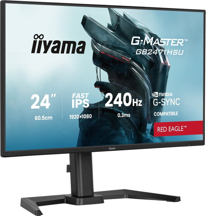 Iiyama G-MASTER GB2471HSU-B1 Monitor Gaming 23.8 Full HD 240 Hz Fast IPS