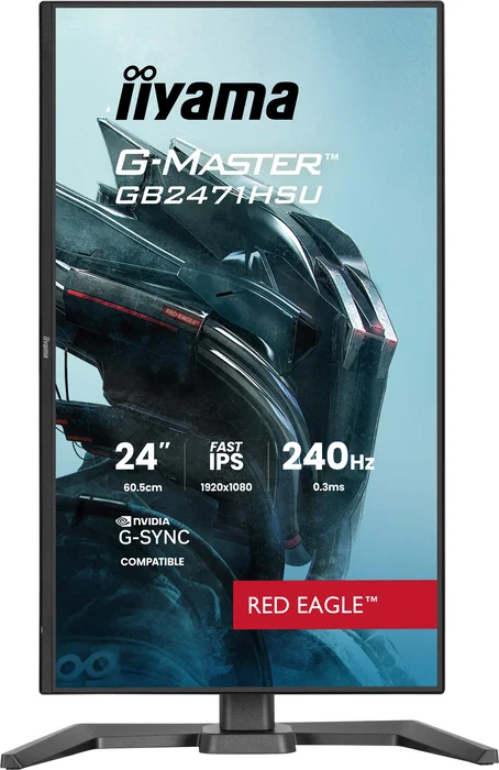 Iiyama G-Master GB2471HSU-B1 Monitor Gaming 23.8 pulg Full HD 240 Hz Fast IPS Negro