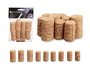 Kinvara Set 9 Tapones Corcho 11.5 x 17 x 2.5 cm Natural (Set de 36)