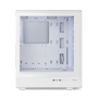 NOX Infinity IOTA Semitorre Blanca con Cristal Templado y ARGB