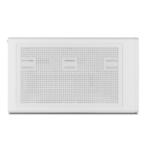 NOX Infinity IOTA Semitorre Blanca con Cristal Templado y ARGB