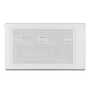 NOX Infinity IOTA Semitorre Blanca con Cristal Templado y ARGB