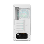 NOX Infinity IOTA Semitorre Blanca con Cristal Templado y ARGB