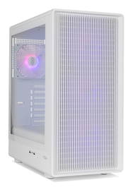 NOX Infinity IOTA Semitorre Midi Tower Blanco con Frontal Mesh y 4 Ventiladores