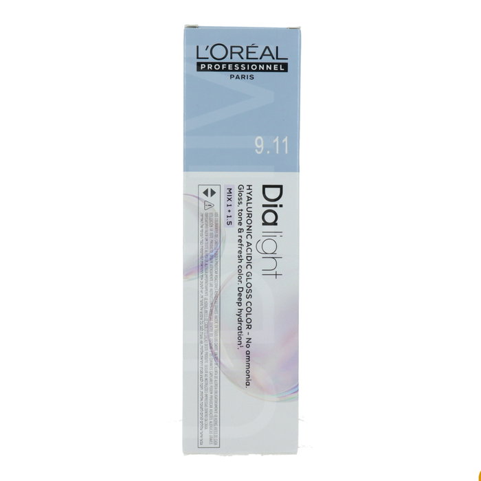L'Oréal Professionnel Dia Light 9.11 Rubio Muy Claro Ceniza Profundo 60 ml