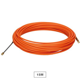 GSC Evolution Guía pasacables fibra vidrio + metal 4mm 15M Naranja