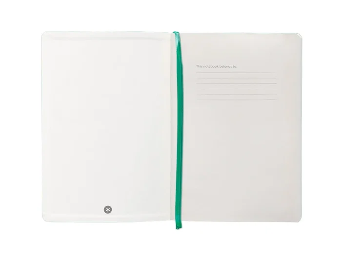 Antartik Cuaderno A5 Tapa Blanda Hojas Puntos Turquesa 80 Hojas 80gr FSC