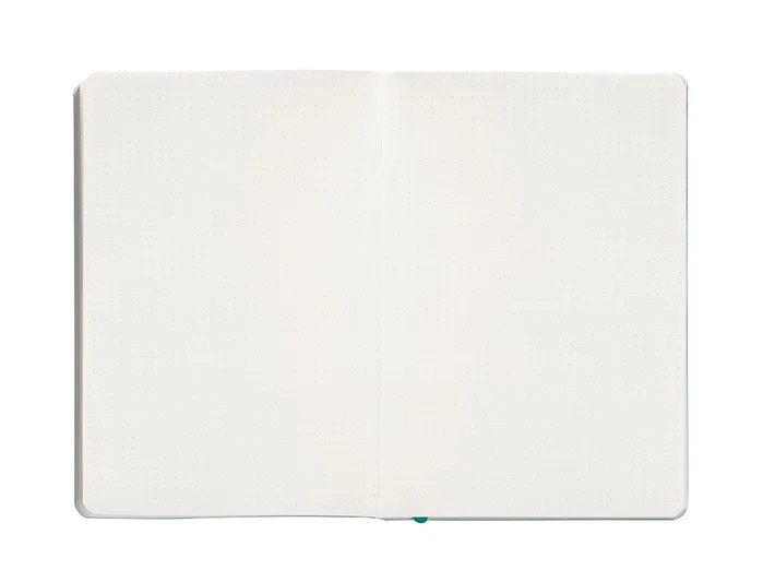 Antartik Cuaderno A5 Tapa Blanda Hojas Puntos Turquesa 80 Hojas 80gr FSC