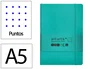 Antartik Cuaderno A5 Tapa Blanda Hojas Puntos Turquesa 80 Hojas 80gr FSC