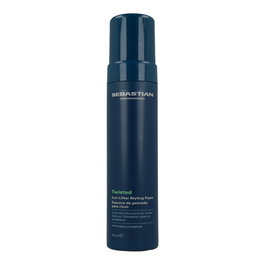 Sebastian Professional Twisted Curls Lifter Styling Foam - Espuma para Cabello Rizado, Volumen, Elasticidad y Definición Duradera Sin Efecto Pegajoso, 200 ml