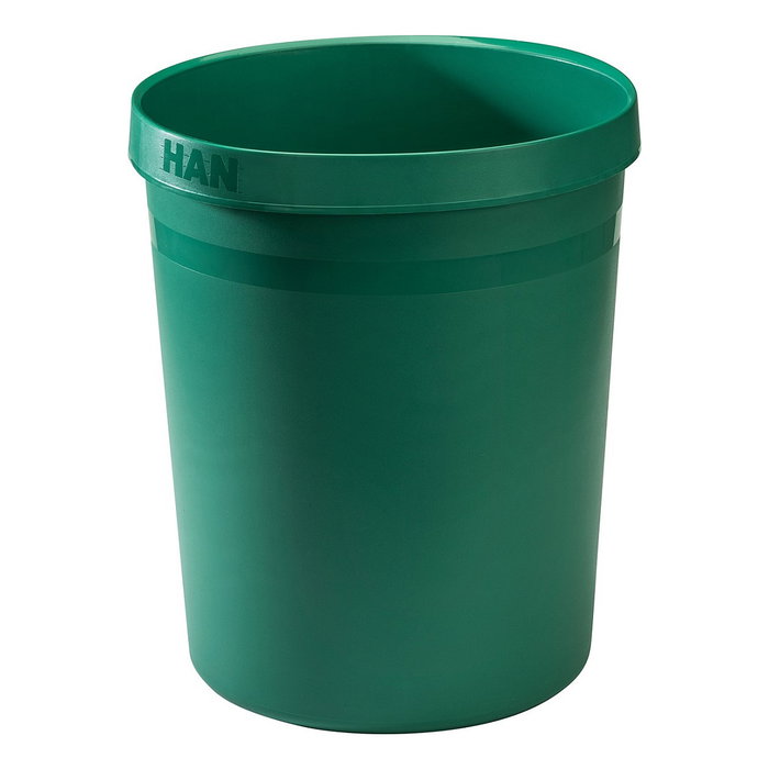 HAN Grip Karma Papelera de 18 l Verde HAN Grip Karma Papelera de 18 l Verde