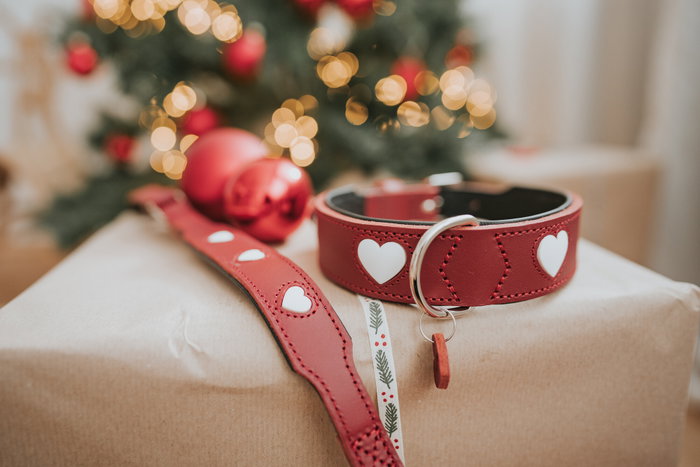 Hunter Collar Love M-L Cuello 47-54 cm Ancho 3.9 cm Rojo-Negro Cuero de Vaca Hunter Collar Love M-L Cuello 47-54 cm Ancho 3.9 cm Rojo-Negro Cuero de Vaca