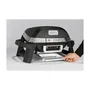 Weber Barbacoa Eléctrica Grill Pulse 1000, Tanque Aluminio Fundido, Rejillas Hierro Esmaltado Negro, 1-8 KW, IGrill