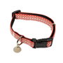 Nayeco Collar Mac Leather Cross Rojo 20mm x 35-50cm