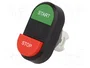 ABB Interruptor Doble 22mm Rojo/Verde