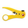 DeLOCK 86478 - Pelacables para cables de 3,5 a 9,0 mm, color amarillo, 111 x 66 x 22 mm