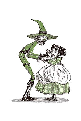 El Mago de Oz, Sébastien Perez y Benjamin Lacombe - Editorial Luis Vives S.L