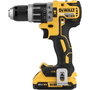 DeWalt DCD796D2-QW Taladro de impacto a batería 18V con 2 baterías de 2.0 Ah
