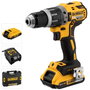 DeWalt DCD796D2-QW Taladro de impacto a batería 18V con 2 baterías de 2.0 Ah