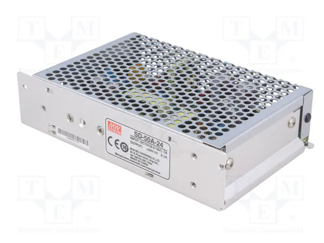 MEAN WELL SD-50A-24 Convertidor DC/DC 50,4W 24VDC