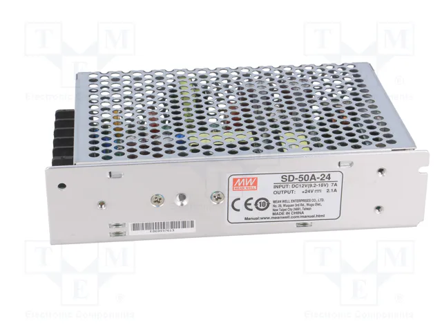 MEAN WELL SD-50A-24 Convertidor DC/DC 50,4W 24VDC