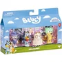 Bluey Caja de figuras articuladas BLU0630996176559 - Disfraces - 4 figuras articuladas con accesorios