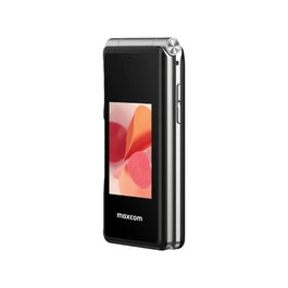 MAXCOM Teléfono móvil 4G con doble pantalla 3.5+2.4 y SOS