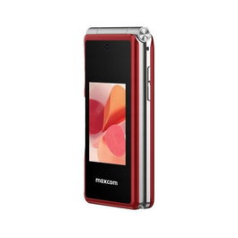 MAXCOM Teléfono móvil 4G con doble pantalla 3.5+2.4 y SOS