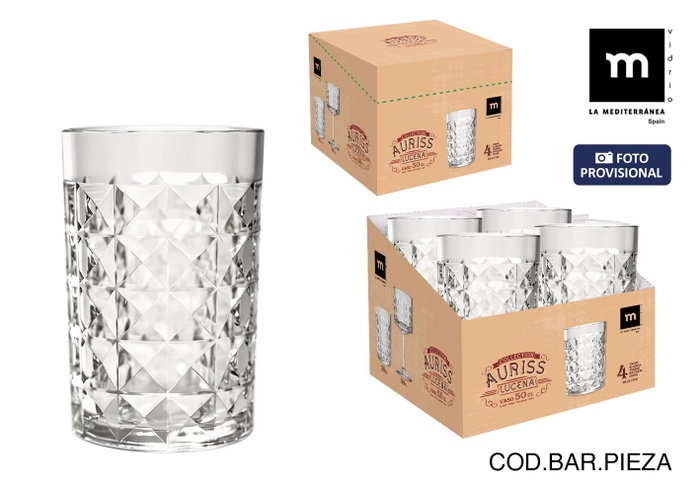 La Mediterranea Vaso 500cc Auriss Lucena MD La Mediterranea Vaso 500cc Auriss Lucena MD