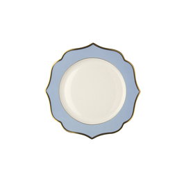 Le coq Plato Ionica 20 cm (6 Unidades) Vajilla Porcelana New Bone China