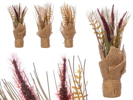Ibergarden Ramillete Saco Conos Envejecidos Surtidos 15x34x15 cm (Set de 6)