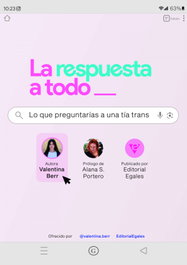 La respuesta a todo lo que preguntarías a una tía trans, Valentina Berr - EGALES S.L.