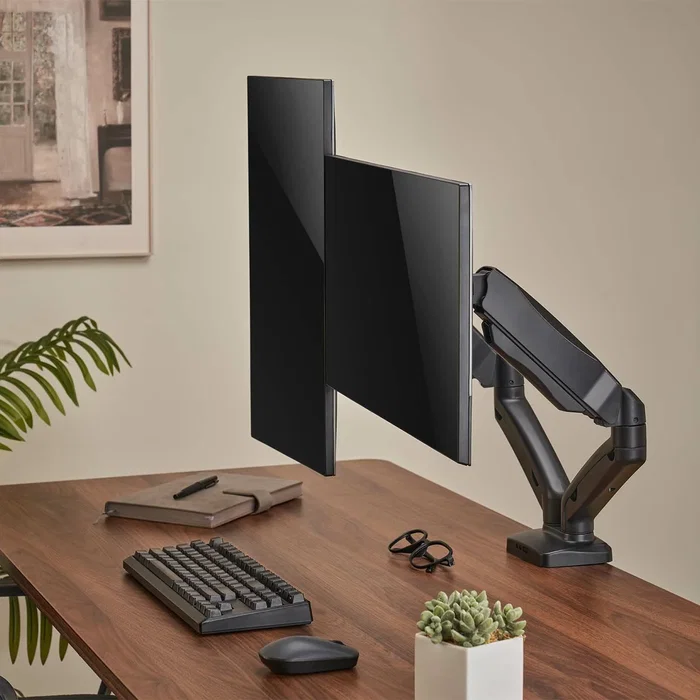 Aisens Soporte de Mesa DT32TSR-221 para 2 Monitores o TV de 17-32 Pulgadas