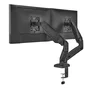 Aisens Soporte de Mesa DT32TSR-221 para 2 Monitores o TV de 17-32 Pulgadas