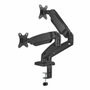 Aisens Soporte de Mesa Pro para 2 Monitores/TV 17-32 Pulgadas, Negro
