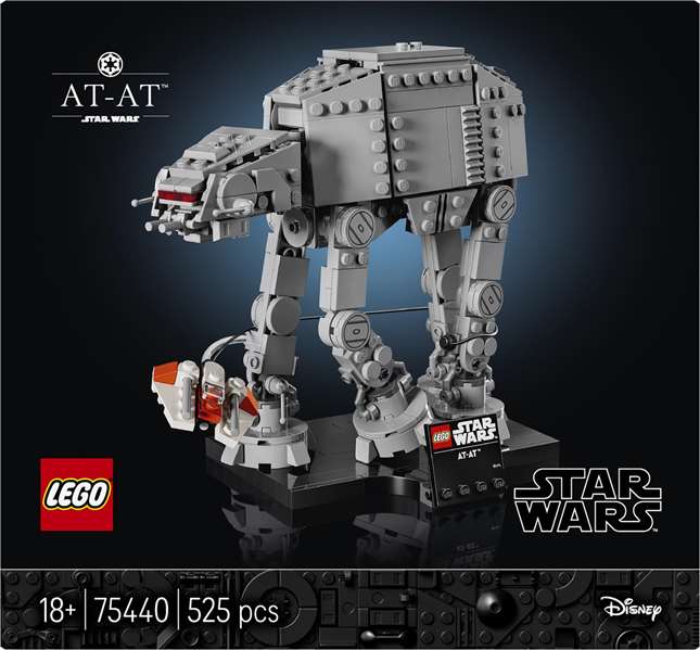LEGO Star Wars 75288 AT-AT Walker Juego de Construcción, 1265 Piezas, Edad 9+, Modelo para Exhibir