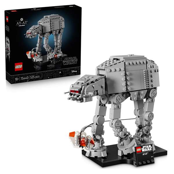 LEGO Star Wars 75288 AT-AT Walker Juego de Construcción, 1265 Piezas, Edad 9+, Modelo para Exhibir