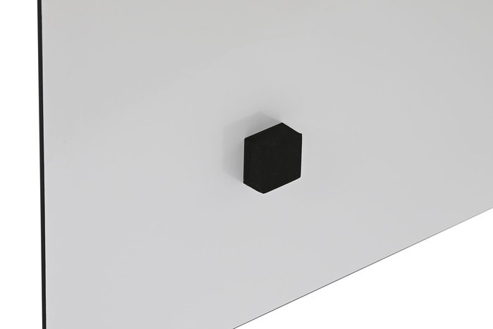 DKD Home Decor Cuadro Fotoimpreso Negro Azul Petroleo Cristal Templado 100 x 150 x 0.04 cm