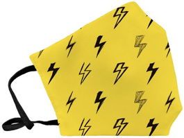 Mascarilla De Proteccion Reutilizable Fuli Grande Talla L Storm Amarilla