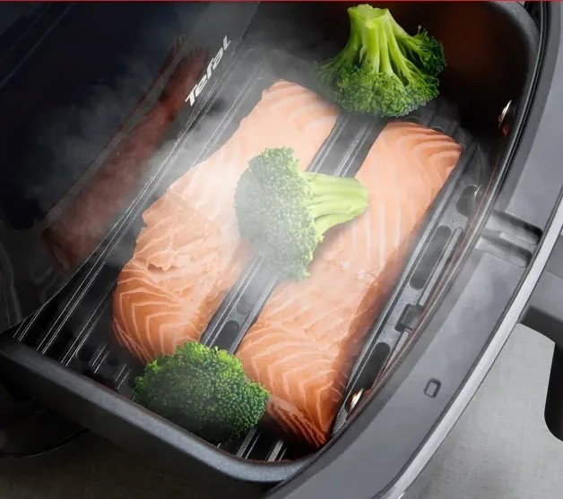 Tefal Easy Fry Grill & Steam FW2018, Freidora de aire con Parrilla y Vapor, 6,5 L, Negro Tefal Easy Fry Grill & Steam FW2018, Freidora de aire con Parrilla y Vapor, 6,5 L, Negro