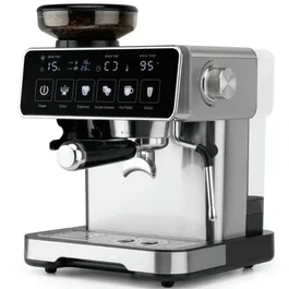 Orbegozo EX 8000 Cafetera Expreso Semiautomática 1250W 20 Bares Acero Inoxidable