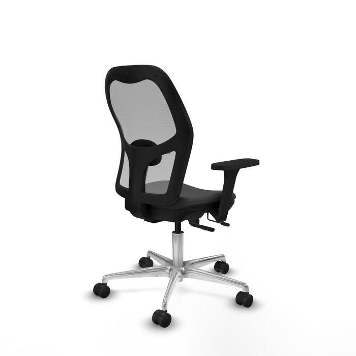 PIQUERAS Y CRESPO Silla de oficina Jorquera Gris con mecanismo Sincro/Traslack