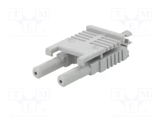 LAPP Conector de fibra óptica dúplex HFBR-4516 gris