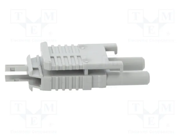LAPP Conector de fibra óptica dúplex HFBR-4516 gris