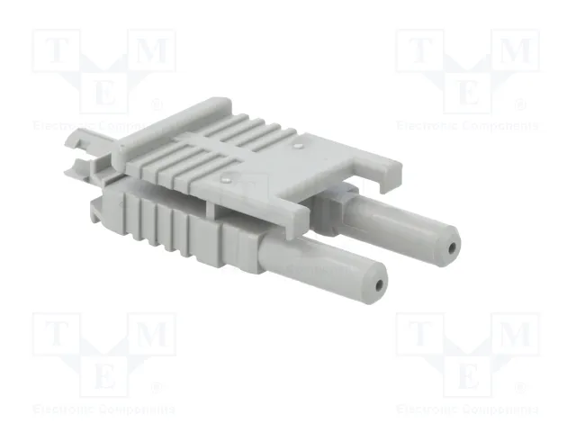 LAPP Conector de fibra óptica dúplex HFBR-4516 gris
